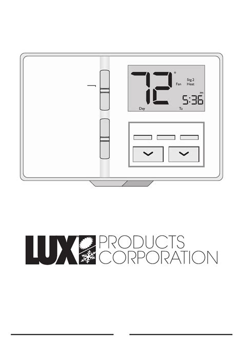 Lux-Products-TX500E-Thermostat-User-Manual